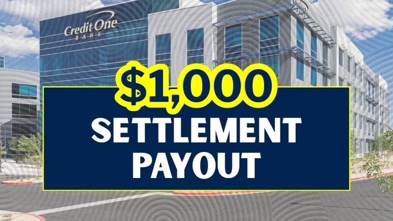 Credit One Bank Class Action Settlement